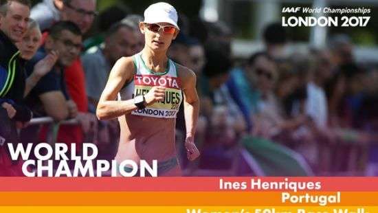 Португальская легкоатлетка обновила мировой рекорд в ходьбе на 50 км