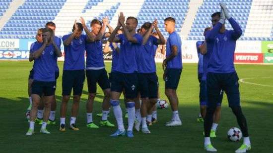 «Динамо» улетело на матч плей-офф ЛЕ против «Маритиму»