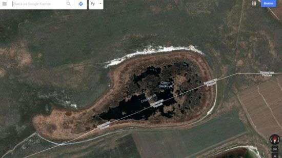 Россия подарила казахам Сладкое озеро