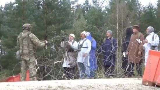 В США прошли учения морпехов с русскоязычными статистами (видео)