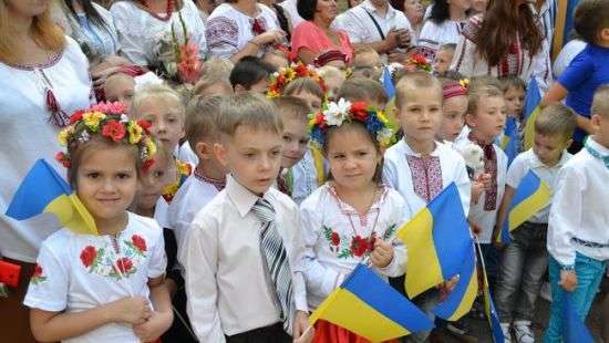 В Украине выросло количество первоклассников