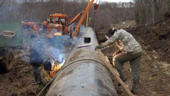 Украина начала строить газопровод в обход «ДНР»