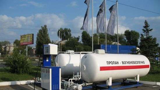 В Украине  дорожает автомобильный газ