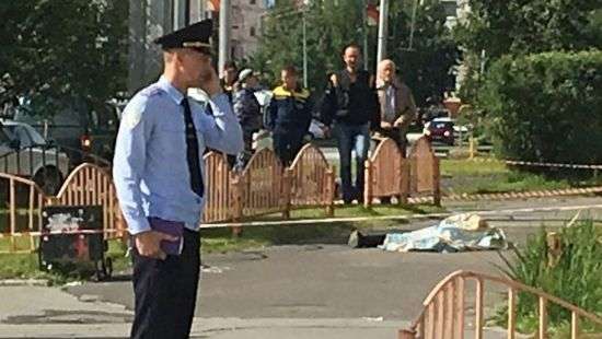 В России неизвестный устроил кровавую резню прохожих (видео)