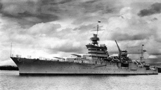 Миллиардер обнаружил американский крейсер, затопленный в 1945 году