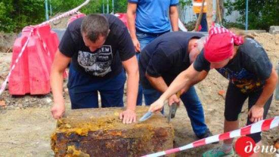 В Виннице нашли закрытый немецкий сейф времен Второй Мировой