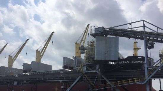 В Украину отправлена первая партия американского угля