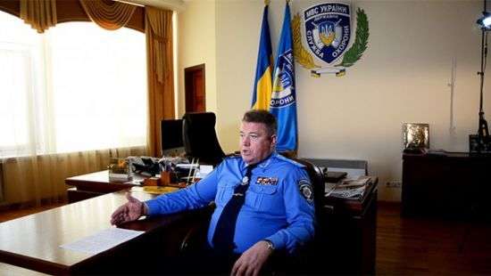 В Киеве при получении 96 тыс. грн. задержан генерал полиции (фото)