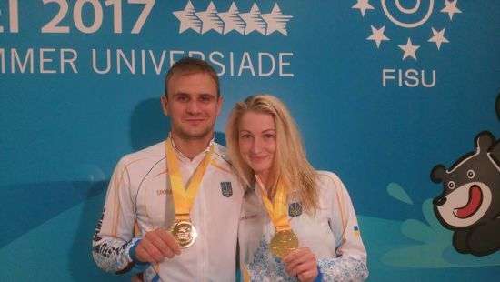 Украинский дуэт выиграл золото Универсиады в прыжках в воду