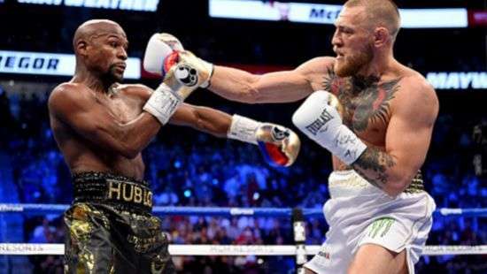 Селебрити посетили «бой века» Мейвезер против Макгрегора (ФОТО)