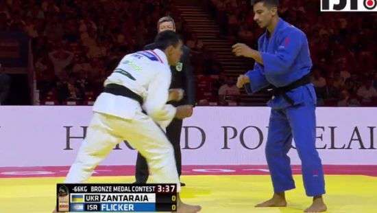 Украинец проиграл схватку за «бронзу» ЧМ по дзюдо