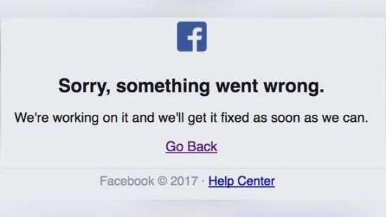 В Facebook произошел масштабный сбой