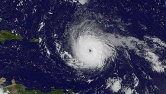 NASA показало, как выглядит ураган «Ирма» из космоса (видео)