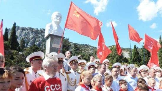 В Симеизе установили памятник Ленину