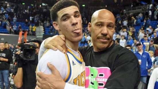 НБА. Лавар Болл: Леброн Джеймс будет играть в «Лейкерс»