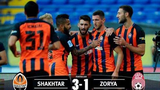 «Шахтер» одержал победу над «Зарей»