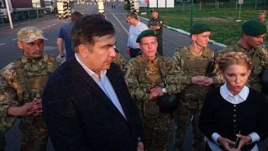 Появилось ВИДЕО штурма границы соратниками Саакашвили