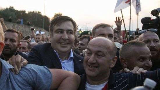 МИД Польши вызвал посла Украины из-за  прорыва Саакашвили через границу