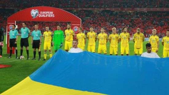 Украина поднялась на три позиции в рейтинге ФИФА