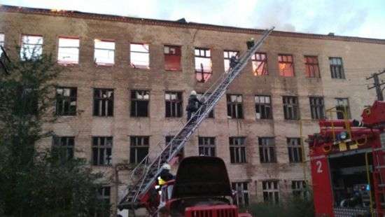 В Днепре произошел пожар в детском реабилитационном центре