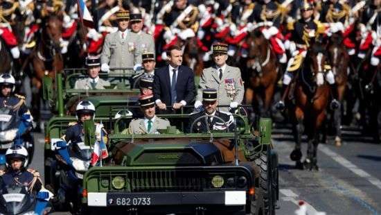 Трамп хочет такой же парад, как у Макрона