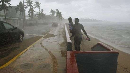 Ураган Мария свирепствует в Пуэрто-Рико