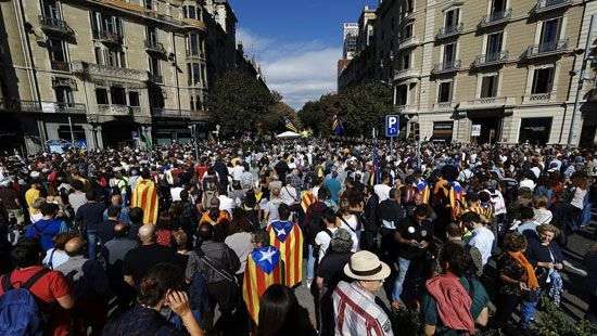 В Барселоне арест чиновников-сепаратистов вызвал массовые протесты (ФОТО/ВИДЕО)
