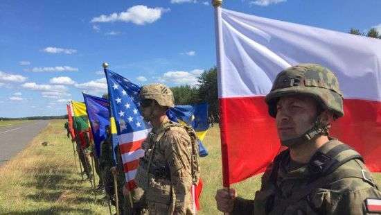 В Польше стартовали крупнейшие военные учения Dragon-2017