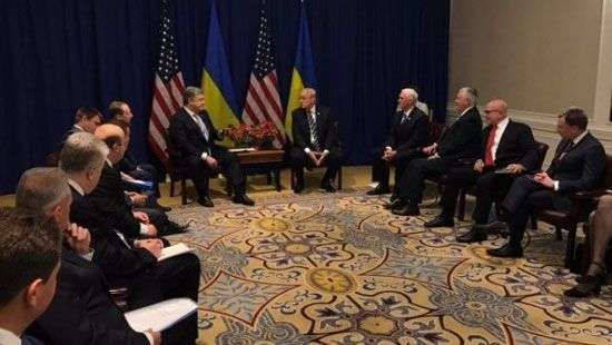 Порошенко на встрече с Трампом просил о поддержке «в трудные времена» (ВИДЕО)