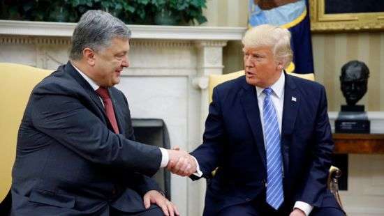Трамп и Порошенко обсудили экономику и возможность перемирия на Донбассе