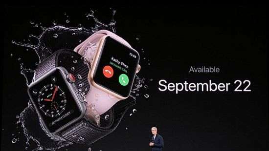 Apple признала проблему с потерей LTE-сигнала в Watch Series 3