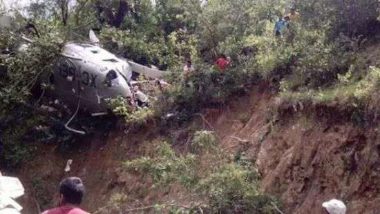 В Мексике рухнул вертолет с гуманитарной помощью жертвам землетрясения