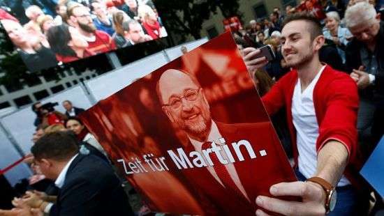 Партия Шульца признала поражение на выборах в бундестаг