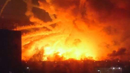 Огненный ад под Винницей: идет эвакуация населения (ВИДЕО)