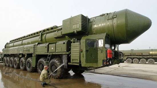 Россия запустила межконтинентальную ракету «Тополь»