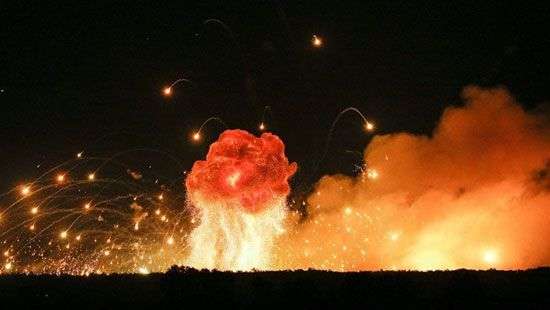 Взрывы в Калиновке: в сети появились новые ФОТО и ВИДЕО