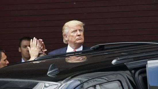 Кортеж Трампа попал в ДТП по дороге в аэропорт