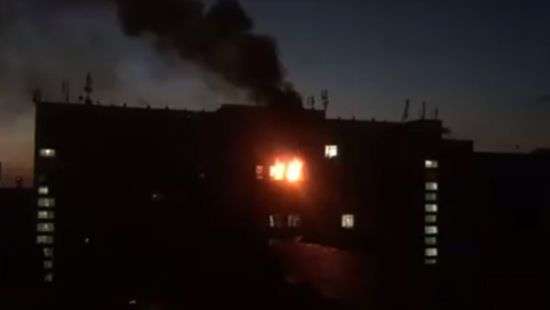 При пожаре в институте пищевых технологий в лифте сгорел человек
