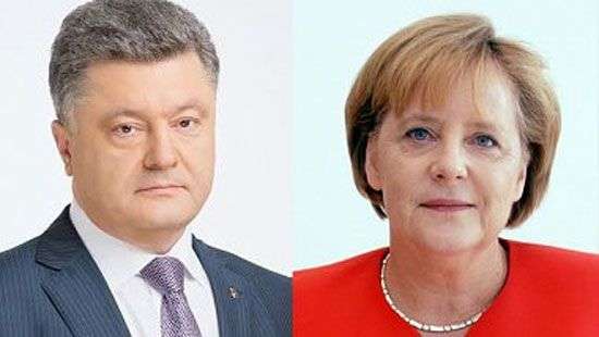 Порошенко и Меркель договорились по миротворцам на Донбассе