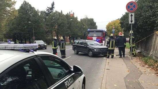 В Риге машина протаранила группу детсадовцев (ФОТО)