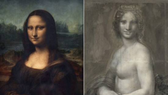 Во Франции нашли нарисованную 500 лет назад обнаженную Мону Лизу