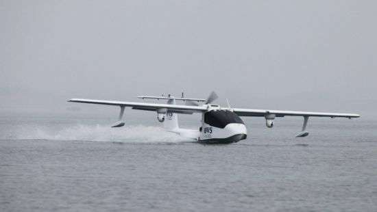 В Китае начали выпуск дрона-амфибии