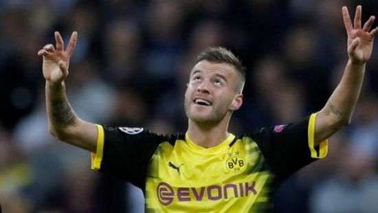 Ярмоленко забил гол пяткой в ворота «Аугсбурга»