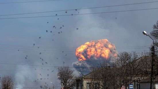 В Калиновке взорвалось больше снарядов, чем ВСУ истратили на Донбассе