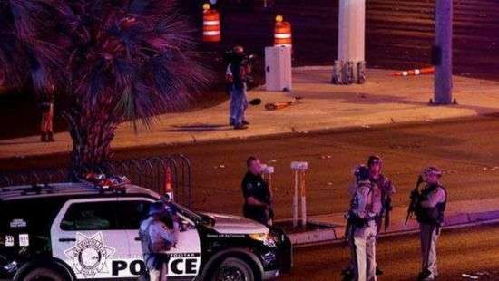 Обнародовано видео стрельбы в Лас-Вегасе с камеры полицейского (видео)