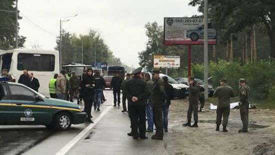 Под Киевом автобус с нацгвардейцами попал в ДТП, есть жертвы