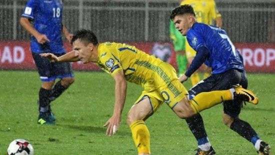 Квалификация к ЧМ – 2018. Украина одолела Косово