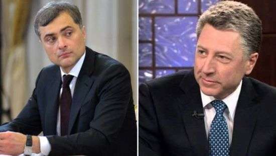 Стало известно, о чем говорил Волкер и Сурков