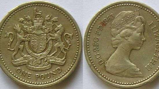 В Великобритании выводят из обращения фунтовые монеты