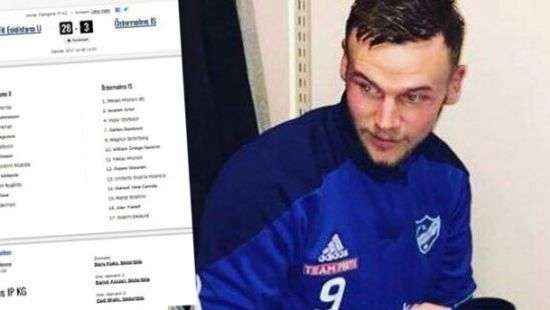 Футболист с похмелья забил 21 гол в чемпионате Швеции